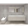 bathroom vanity units Modern Luxury Bath Furniture Gold Bathroom Vanity Cabinet Factory